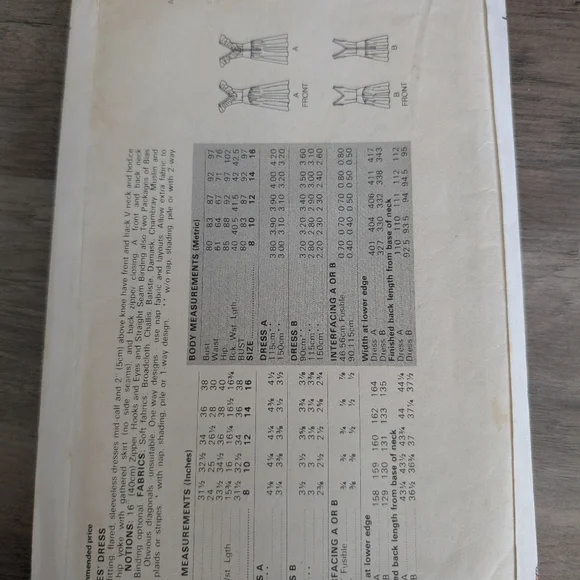 Butterick Pattern - Picture 2 of 2